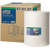 261380 Tork 510137 Klut TORK Premium W1/W2/W3 152m hvit Tynn og smidig non-wovenklut